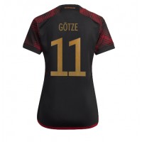 Tyskland Mario Gotze #11 Udebanetrøje Dame VM 2022 Kortærmet